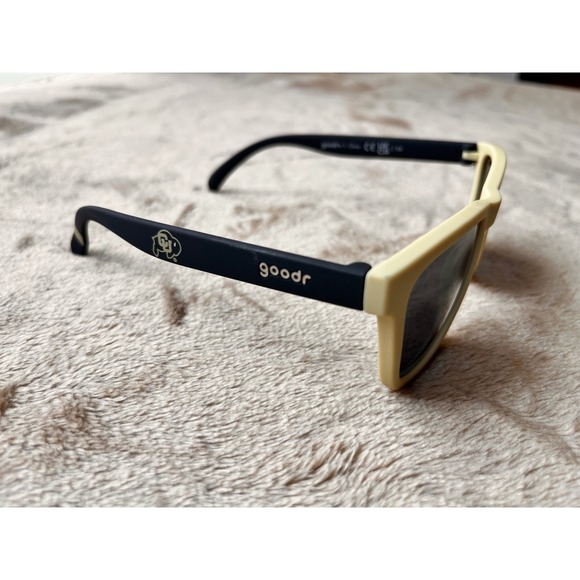 Goodr University of Colorado Boulder Buffaloes Sunglasses Polarized Cream Black - Picture 3 of 8
